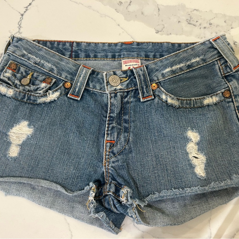 True Religion Shorts!!! Gentle Used!!! Daisy Dukes!!!